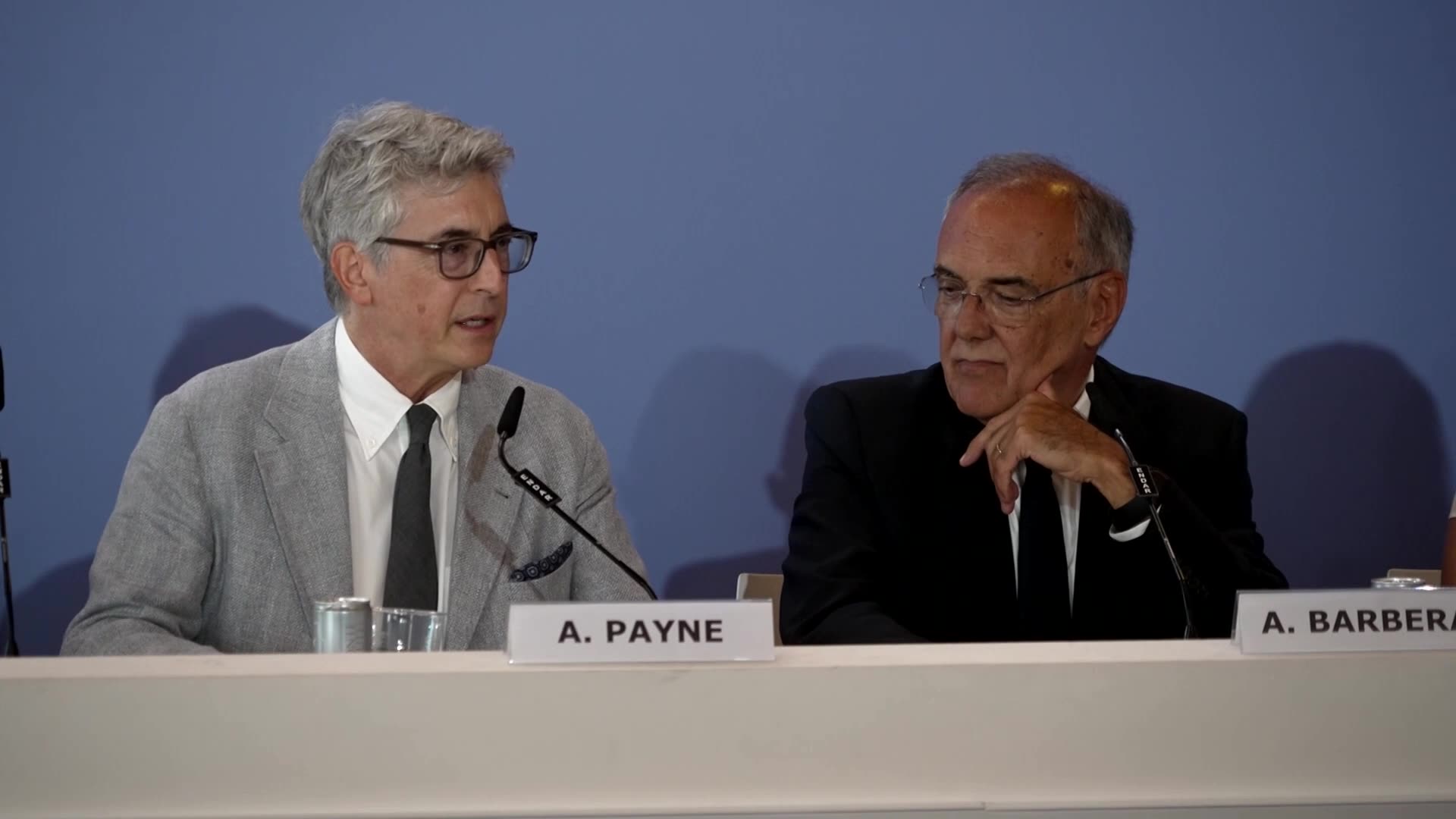 Venice jury chief says films don’t change the world, but document it