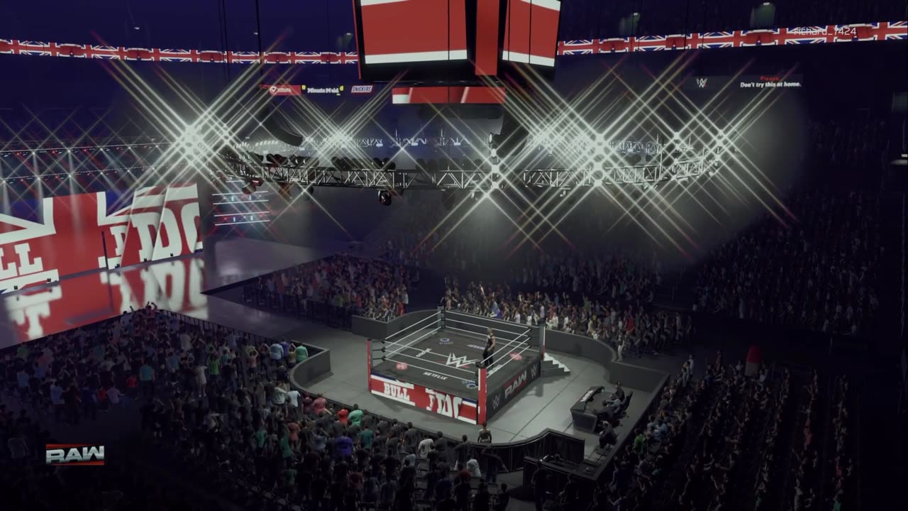 wwe 2k25 313 universe Sandman VS British Bulldog