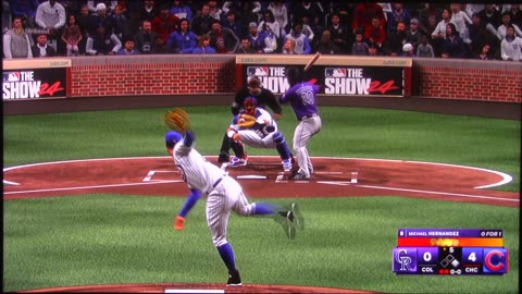 MLB The Show: Chicago Cubs vs Colorado Rockies (S18 G24)