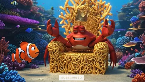 Nimo’s Old Castle Adventure | 3D Cartoon Underwater Story for Kids (90 Seconds)