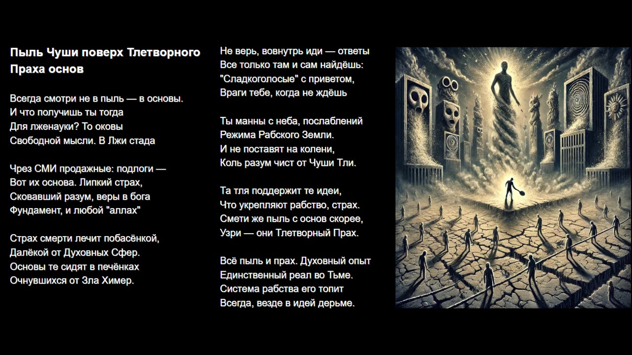 Пыль поверх Тлетворного Праха основ