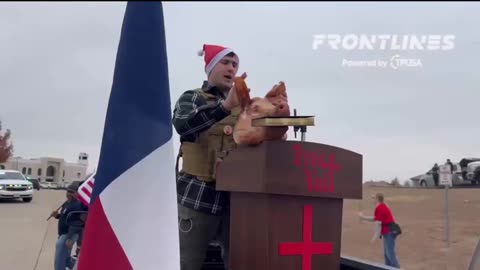 121525 Terry Reports - Anti-Islam / Muslim March & Protest in Texas!