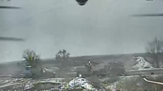 Ukrainian Drones Cleaning Up After a Failed Russian Assault Leaves Few Survivors