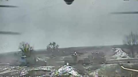 Ukrainian Drones Cleaning Up After a Failed Russian Assault Leaves Few Survivors