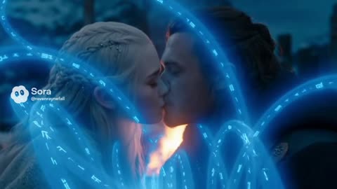 Firelight Between Ice and Iron, AI Video