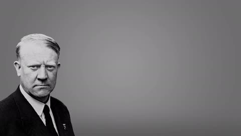 Hitler's Norwegian ally Vidkun Quisling warning of Jew World Order.