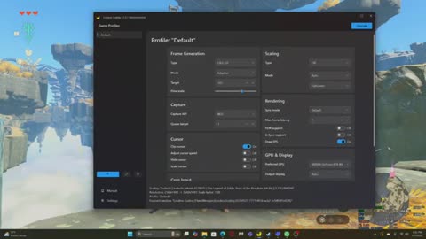 Lossless Scaling for 1440p gaming