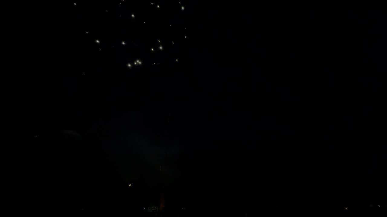 Fireworks for the Touch of Dutch Festival