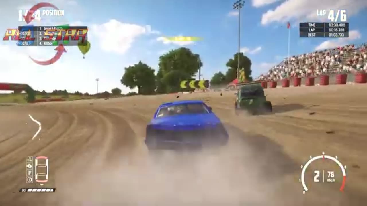 Wreckfest Swapped Music Sneak Pt. 1-6