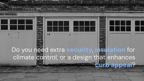 How to Choose the Right Commercial Garage Door
