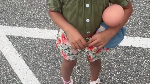 5-Year-Old "Loses" Baby Doll