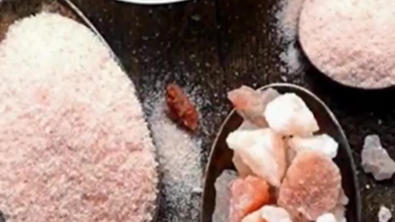 Two benefits of eating rock salt