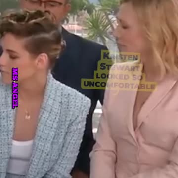 KRISTEN STEWART LOOKS SO UNCOMFORTABLE!!