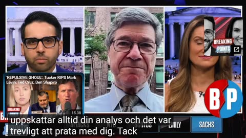 # 1505 - Jaffrey Sachs om Israels krig mot Iran. SVENSKTEXTAD