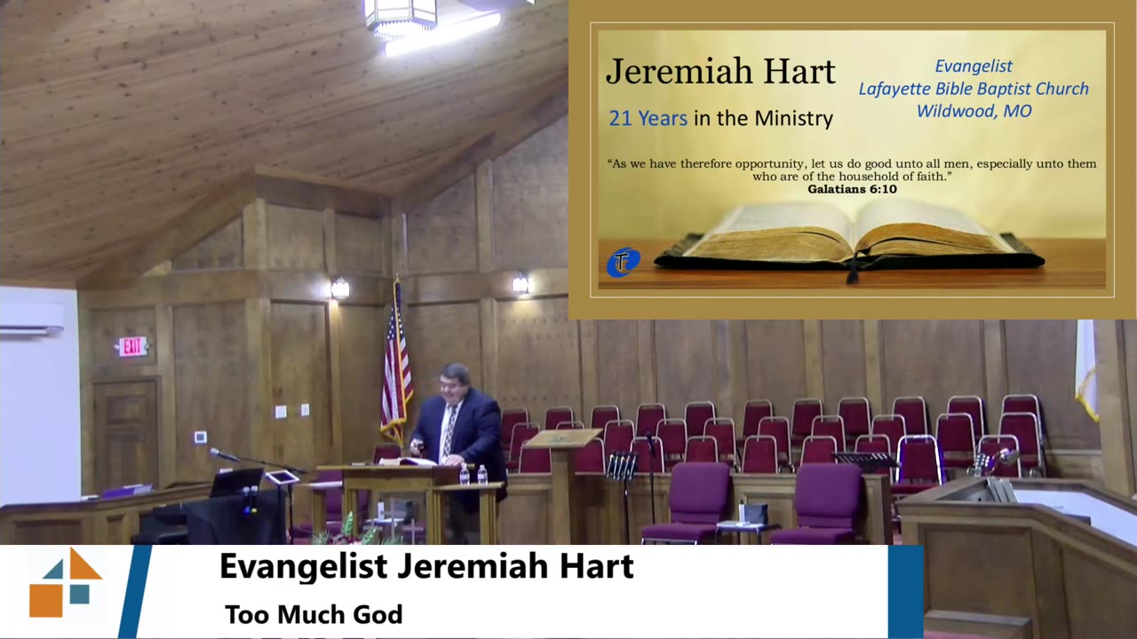Evangelist Jeremiah Hart // Too Much God