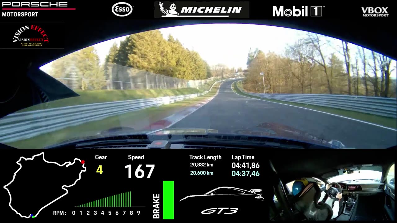 New Porsche 911 GT3 Manual 2025 - Nordschleife (Nürburgring) Lap Record 1080P