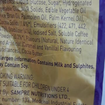 promoting a branded choclates