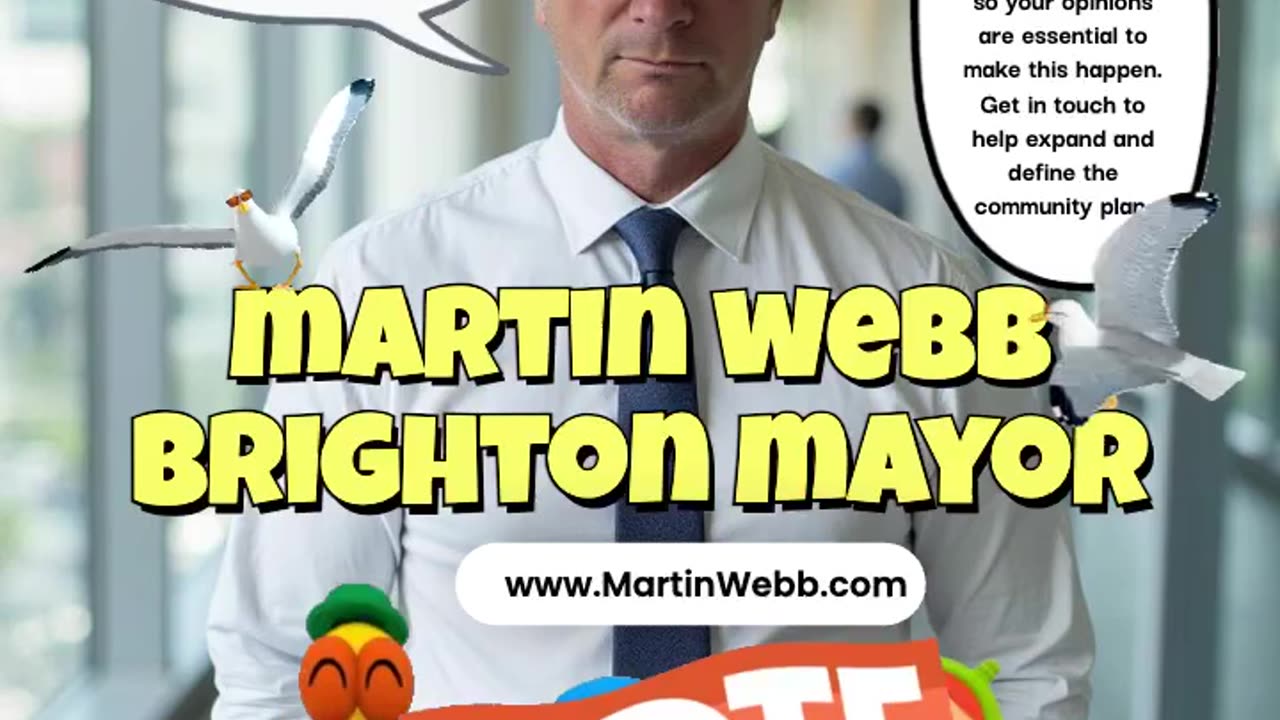 Martin Webb - Sussex Mayor 2026.