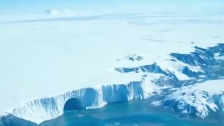 Antartica Structures beyond the ice wall