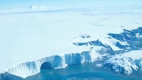 Antartica Structures beyond the ice wall