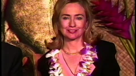First Lady Hillary Rodham Clinton in Guam (1995)