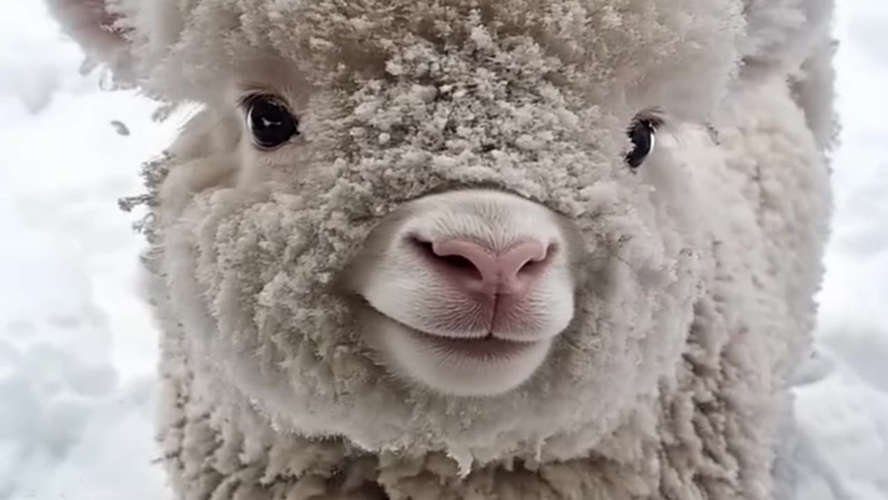Cute sheep