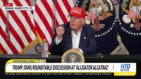Senate Passes Megabill With Vance Casting Tie-Breaker; Trump Visits 'Alligator Alcatraz'