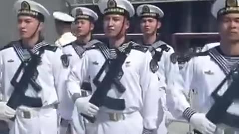 China's guided-missile destroyer Baotou visits UAE