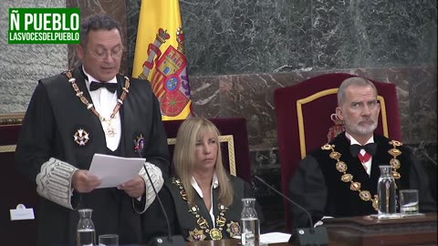 Discurso del imputado y procesado fiscal general español en la apertura del año judicial 2025-2026