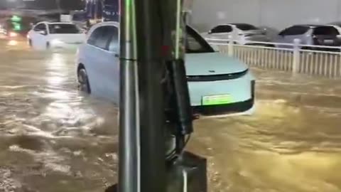 Heavy Flooding Due To Extreme Rainfall In Guangzhou, Guangdong Province, China (06/03/25)