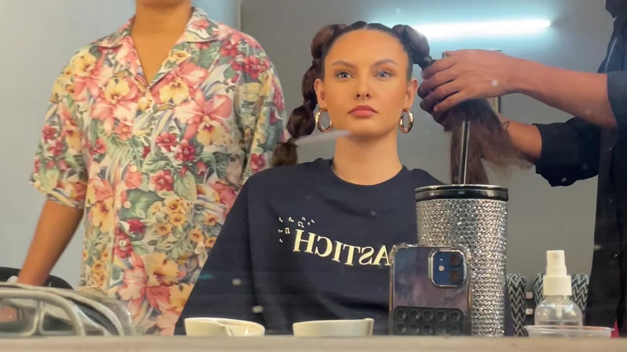 Mouse On The Makeup Counter