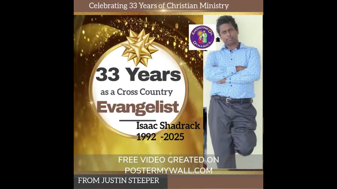 33 Years Evangelist