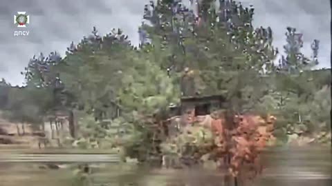 Border guards hit an enemy motorcycle, a video surveillance camera, antennas