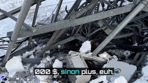 UNE TOUR DE CON-TROLL DE L'URSS DÉMOLIE