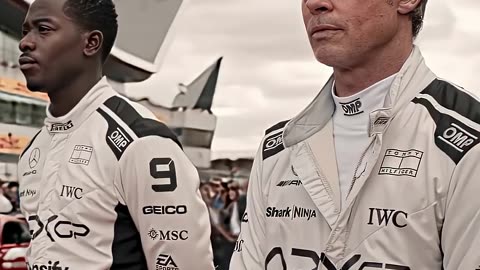 Brad Pitt dropped another 'ABSOLUTE CINEMA' F1