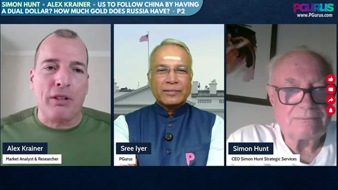 U.S. to follow China by having a Dual Dollar? - Alex Krainer, Simon Hunt, Sree Iyer