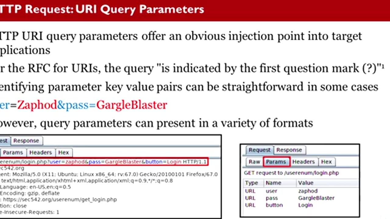Sans Sec 542 - Section 1.8 HTTP SEMANTICS