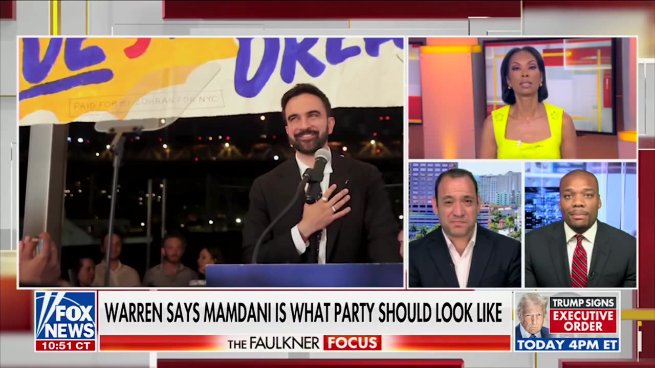 Harris Faulkner Sends Dem Guest Scrambling When He Claims Mamdani Is 'Outlier'