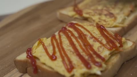 K-Pop Lovers Will Love This! Korean Toast Recipe (Korean Street Food Style)