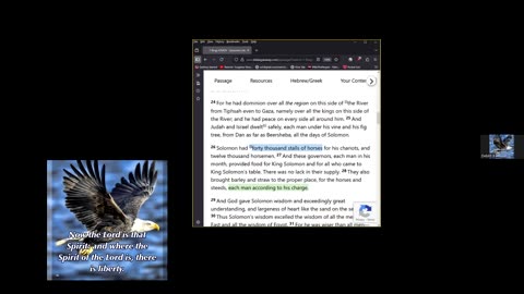 Journey Through The Bible -- 1 Kings 4 - King Solomon Appoints His Administration 07072025