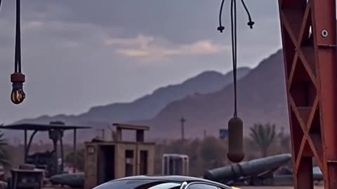 Ferrari SF90 Stradale Inches from Destruction in Desert Boneyard Showdown #crushing #car #crush