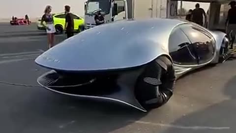 Mercidies newest Ev car