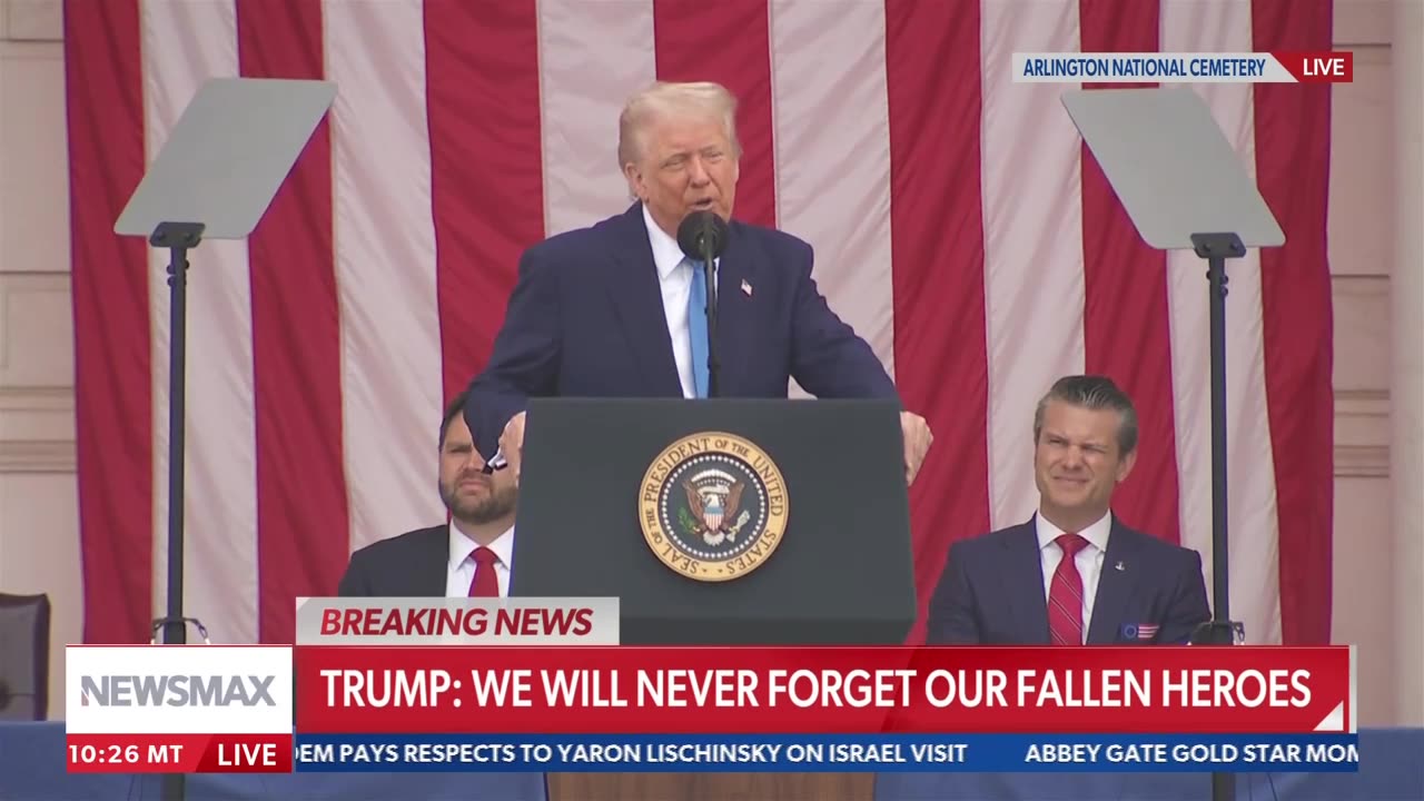 'I have everything': Trump brags 'God' reelected him in Memorial Day speech