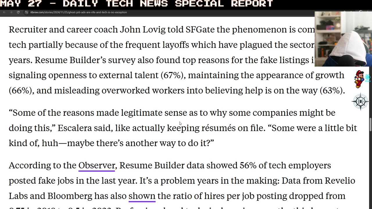 Daily Tech News - SPECIAL REPORT - Ghost Jobs