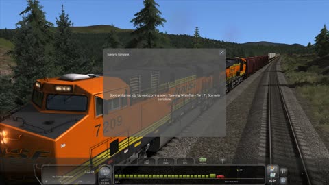 Train Simulator Classic - [BNSF ES44DC] Leaving Whitefish Part 6