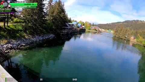 EXPLORING / FISHING Isolated Village ALASKA Farmstead !Isolated Village | !Real