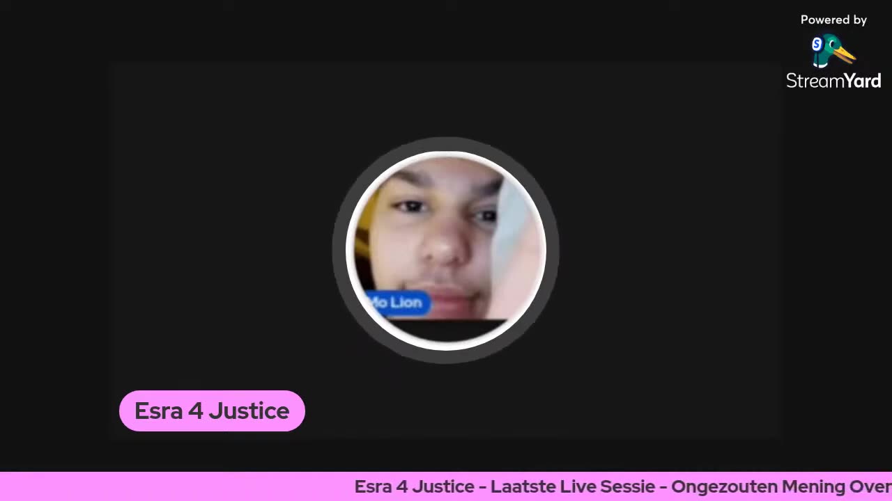 esra4justice enigste live