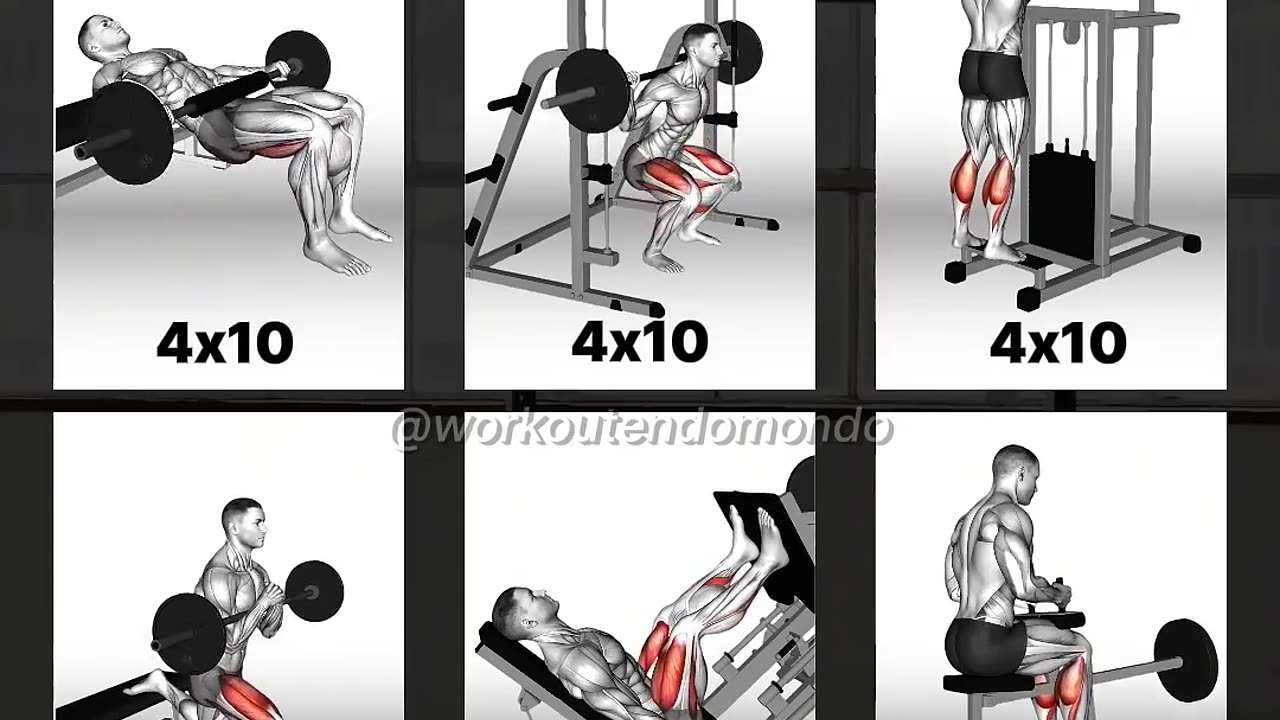 EASY LEG WORK OUTS