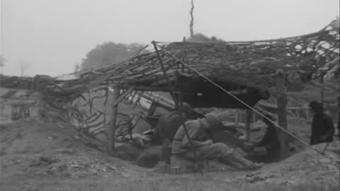 155MM HOWITZER FIRI... - 155MM HOWITZER FIRING, CERISY LE FORET, FRANCE ; ARMY AND DI - 111-adc-1673