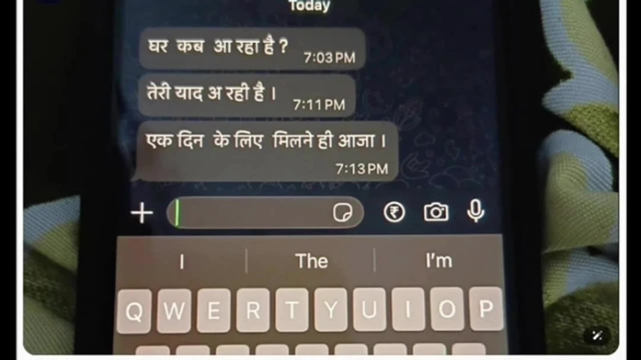 "These WhatsApp messages are from my father…" 🥺